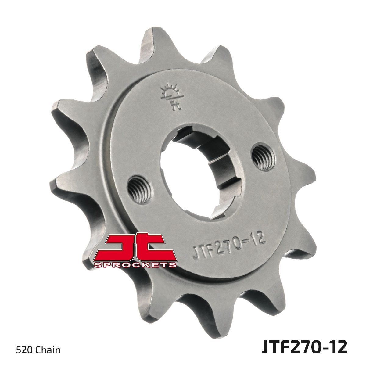 FRONT SPROCKET JTF270.12 JT, HONDA ROAD image 1