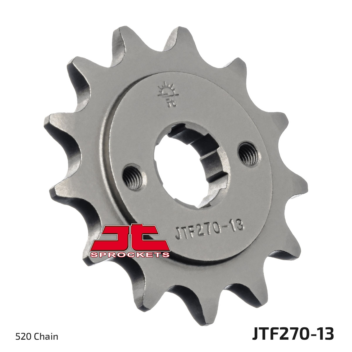 FRONT SPROCKET JTF270.13 JT, HONDA ROAD image 1