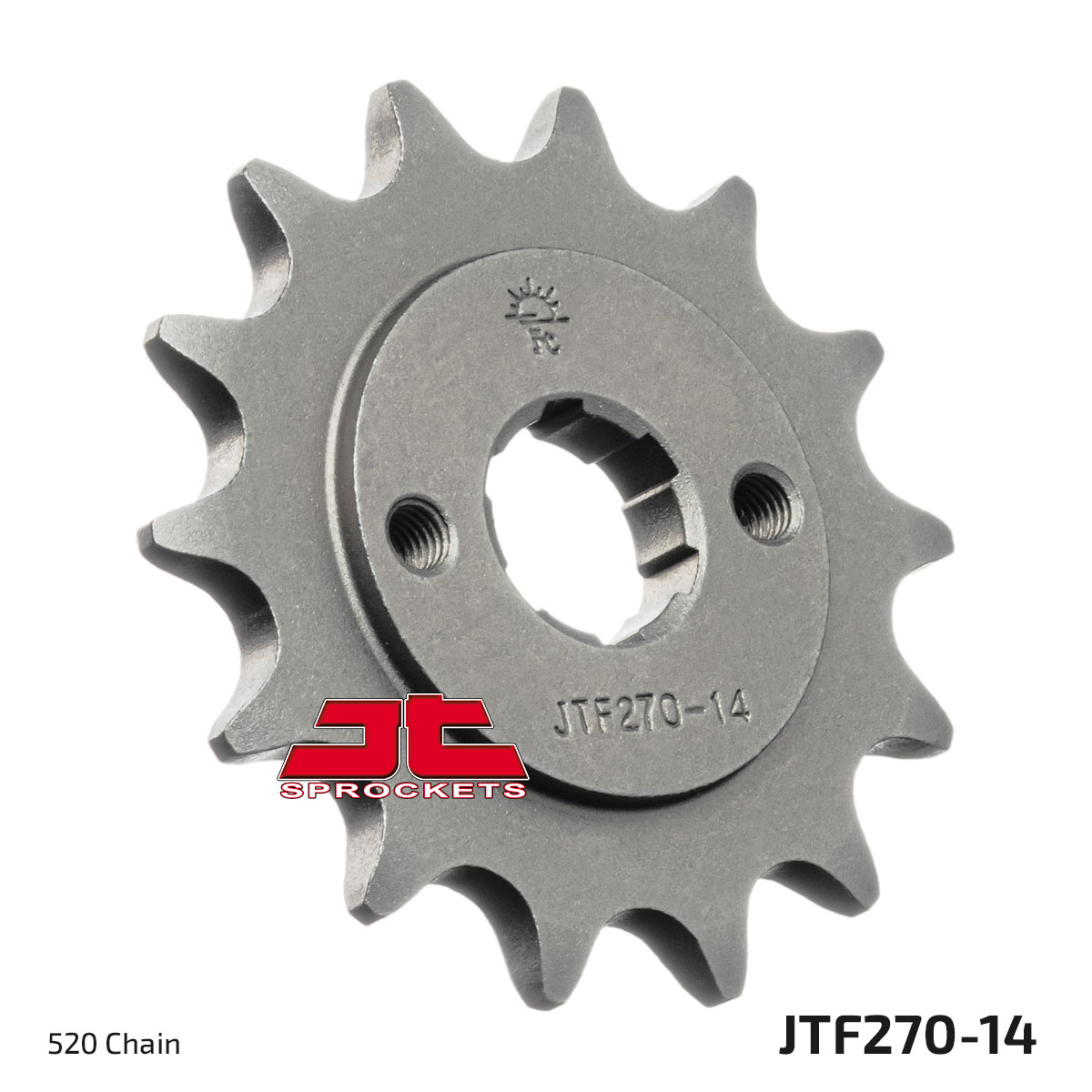FRONT SPROCKET JTF270.14 JT, HONDA ROAD image 1