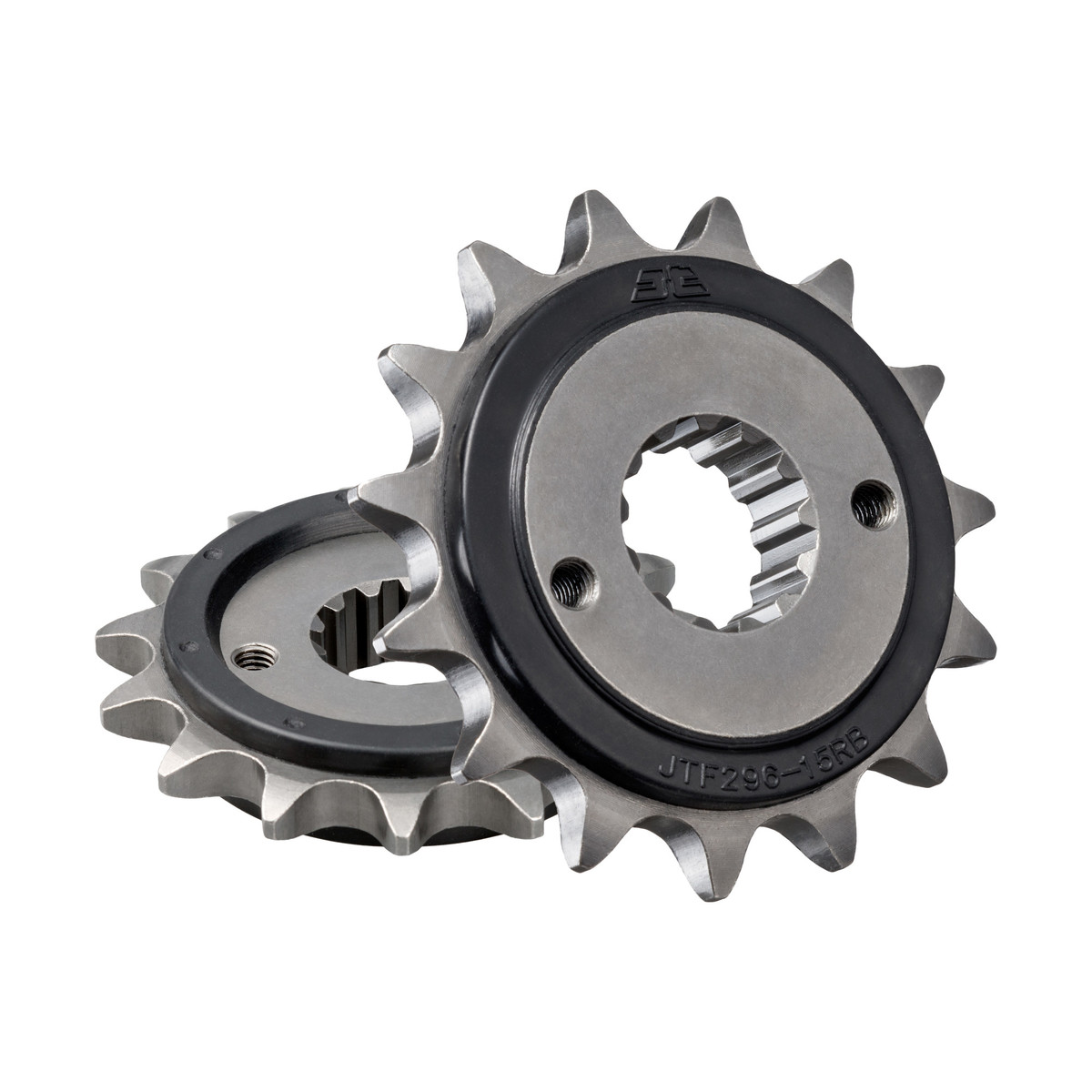 FRONT SPROCKET JTF296.15RB JT, OE Rubber Cushioned image 1