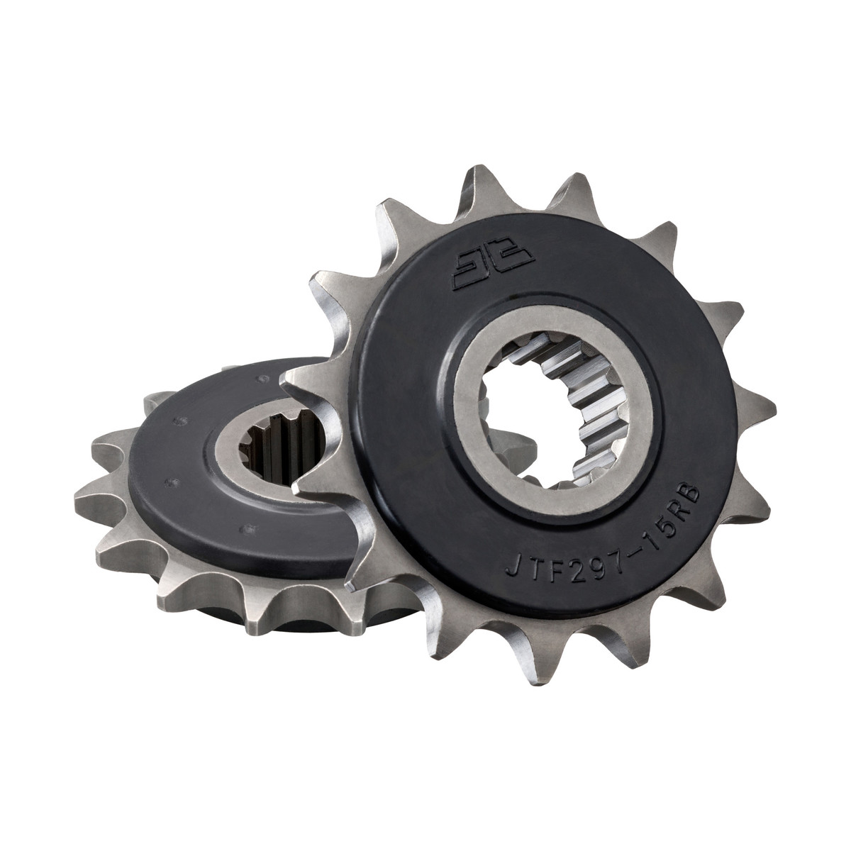 FRONT SPROCKET JTF297.15RB JT, OE Rubber Cushioned image 1