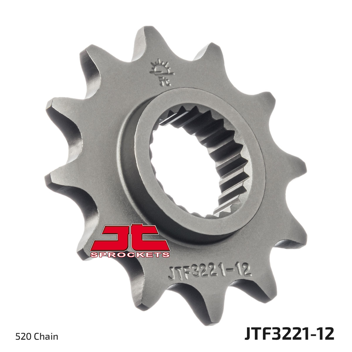 FRONT SPROCKET JTF3221.12 JT, Polaris ATV 3221044 image 1