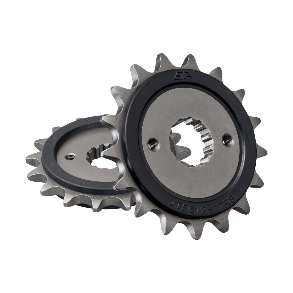 FRONT SPROCKET JTF512.17RB JT, OE Rubber Cushioned image 1