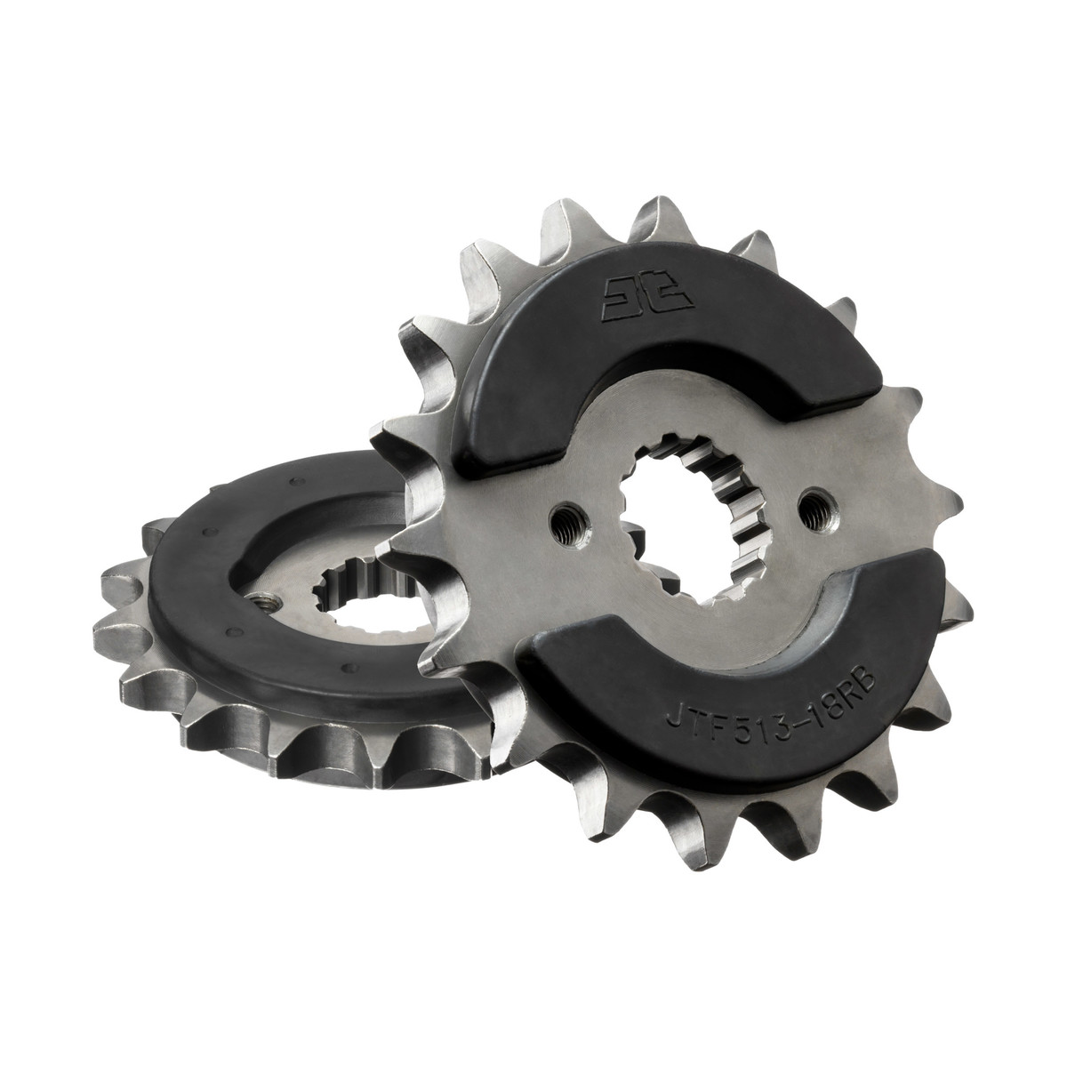 FRONT SPROCKET JTF513.18RB JT, OE Rubber Cushioned image 1