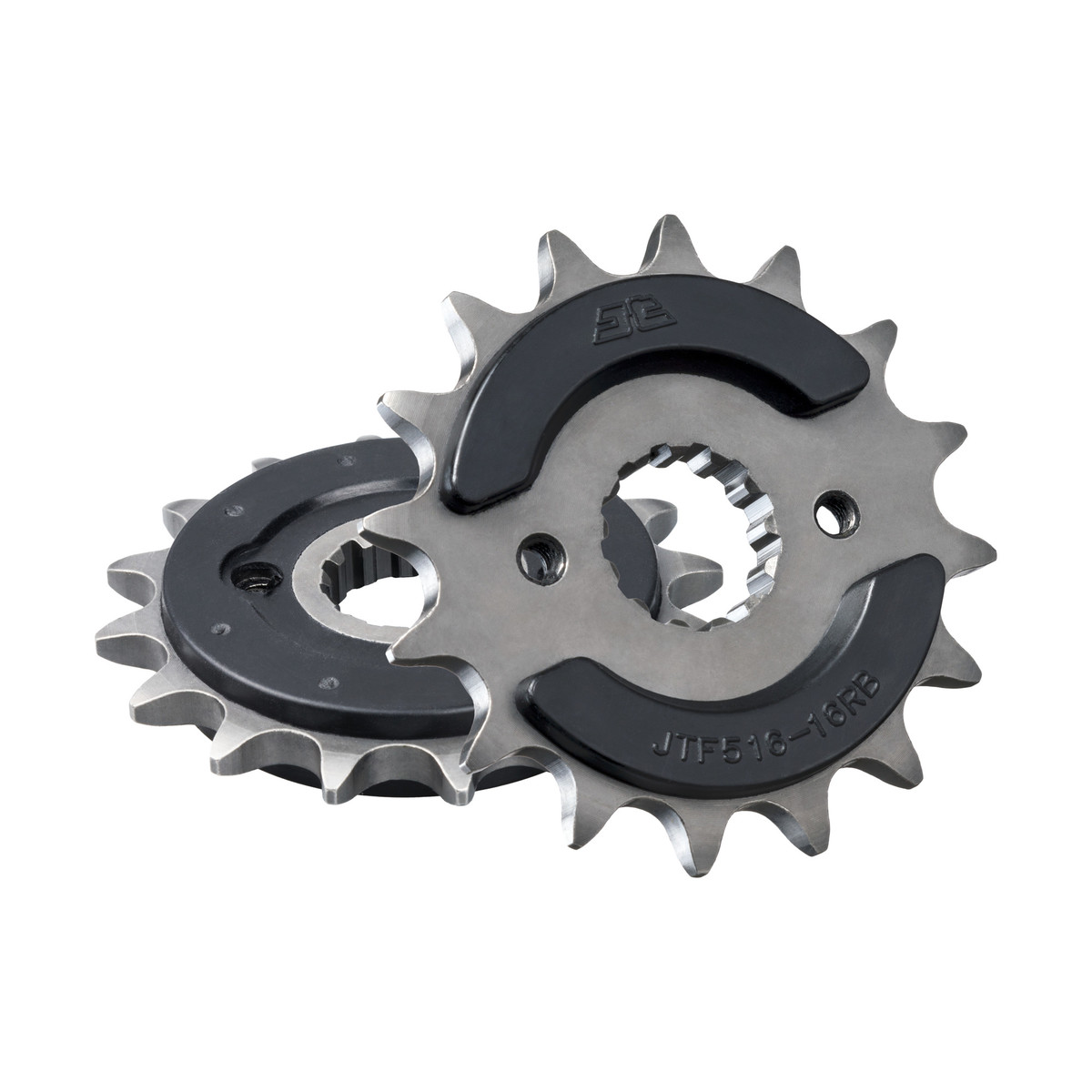FRONT SPROCKET JTF516.16RB JT, OE Rubber Cushioned image 1