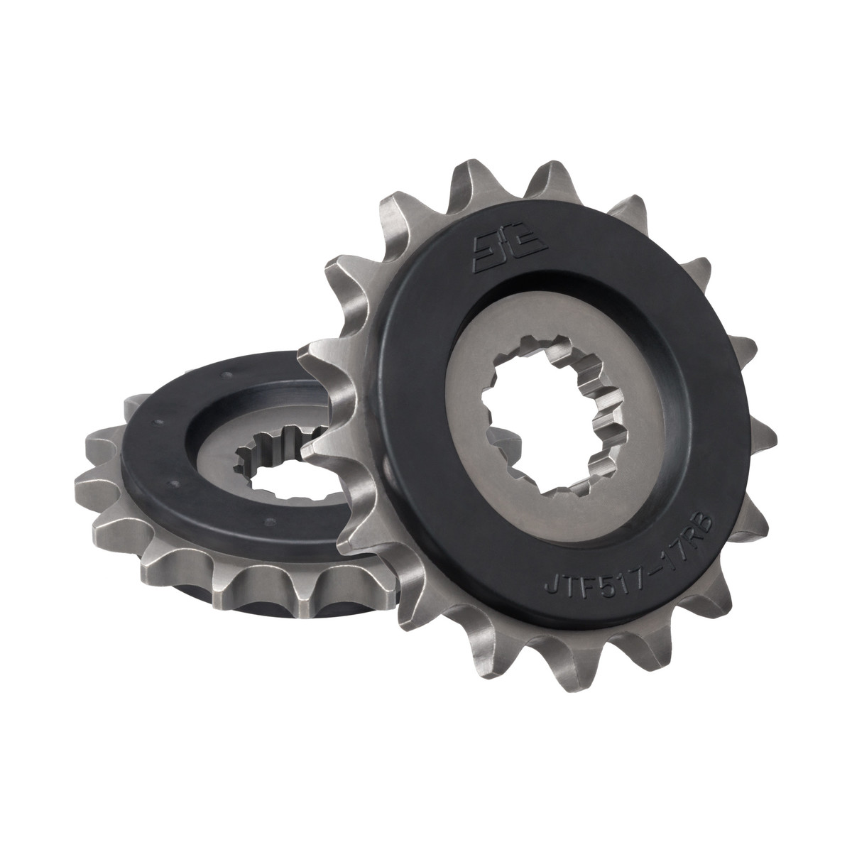 FRONT SPROCKET JTF517.17RB JT, OE Rubber Cushioned image 1