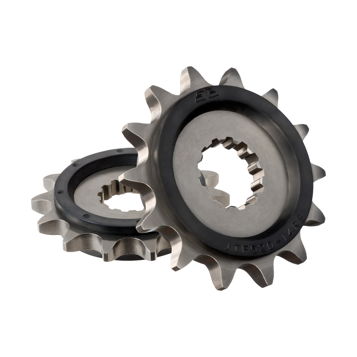 FRONT SPROCKET JTF520.14RB JT, OE Rubber Cushioned image 1