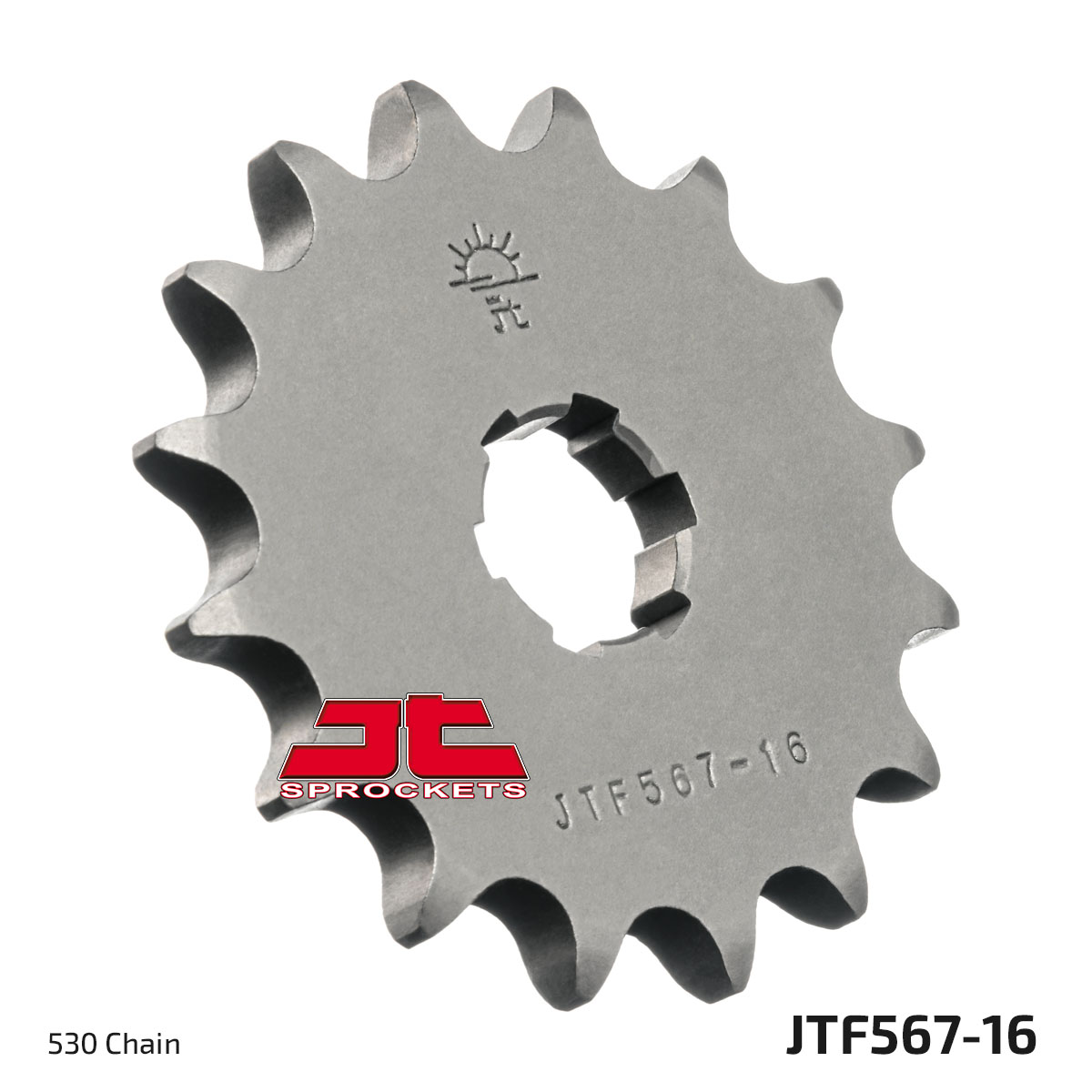 SPROCKET FRONT JTF567.16 JT, CAN USE 424-16 image 1