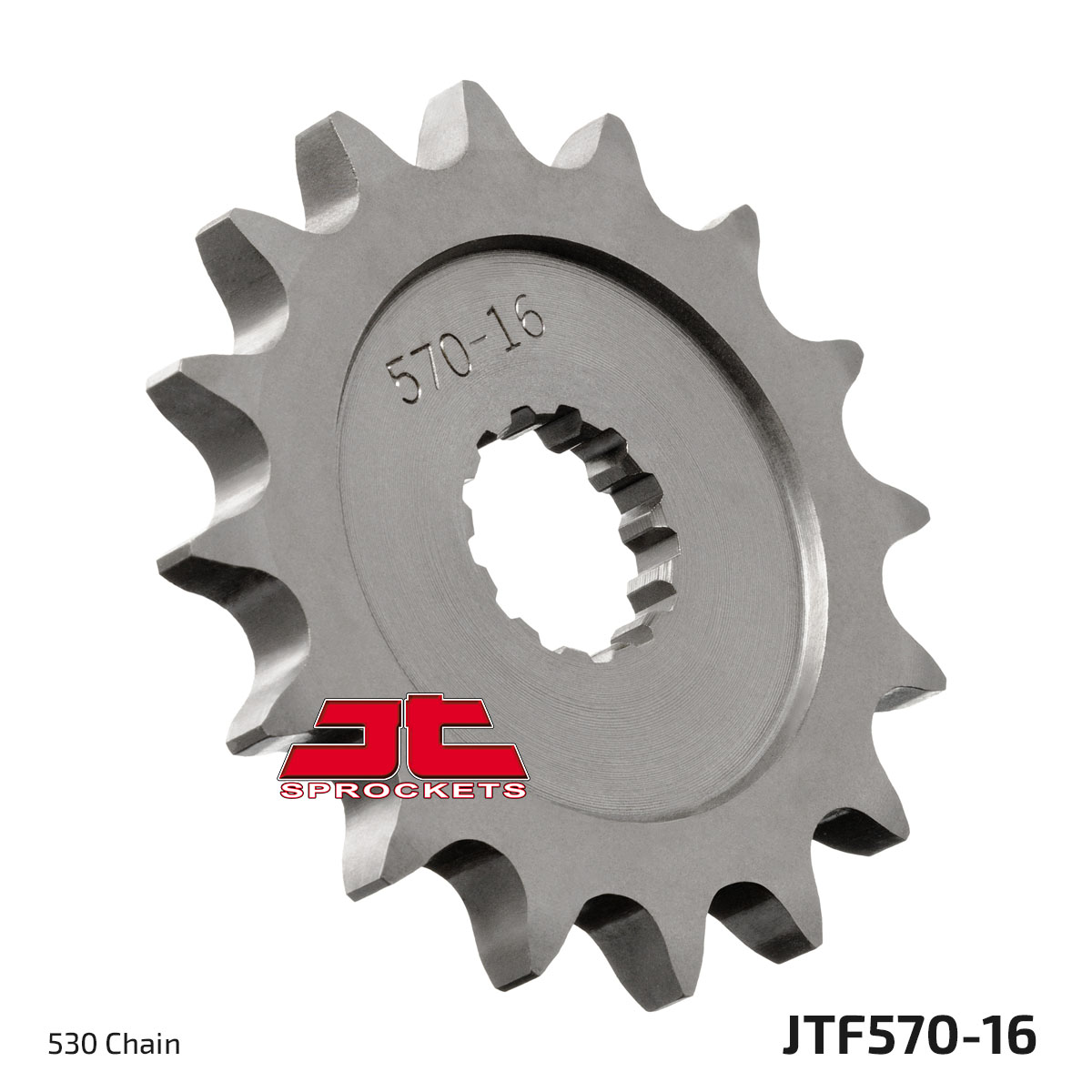 FRONT SPROCKET JTF570.16 JT, 530 Chain Conversion image 1