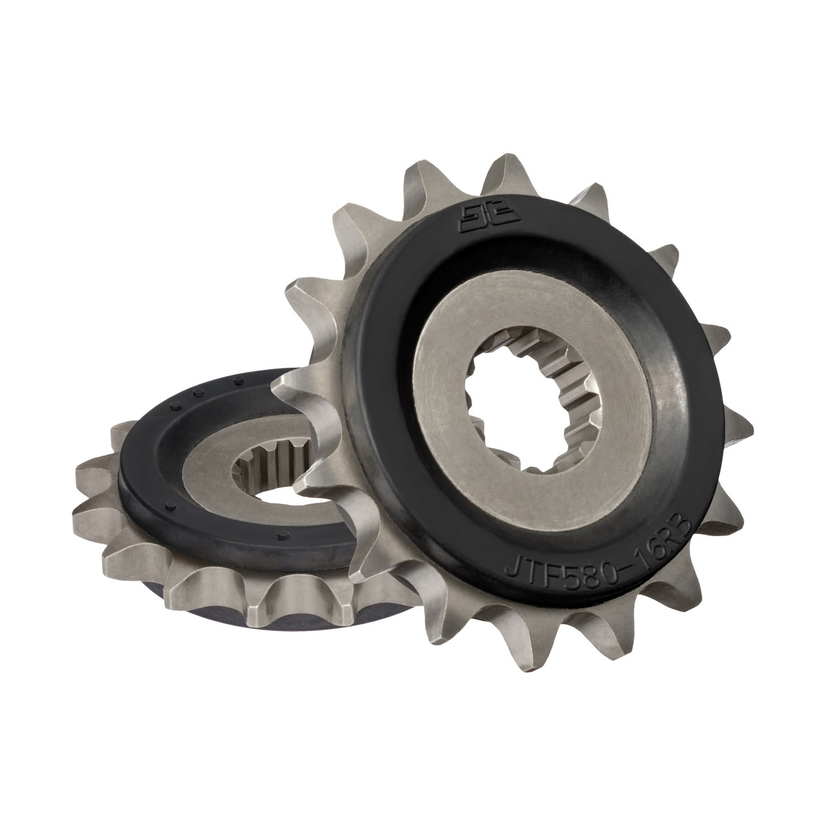 FRONT SPROCKET JTF580.16RB JT, OE Rubber Cushioned image 1