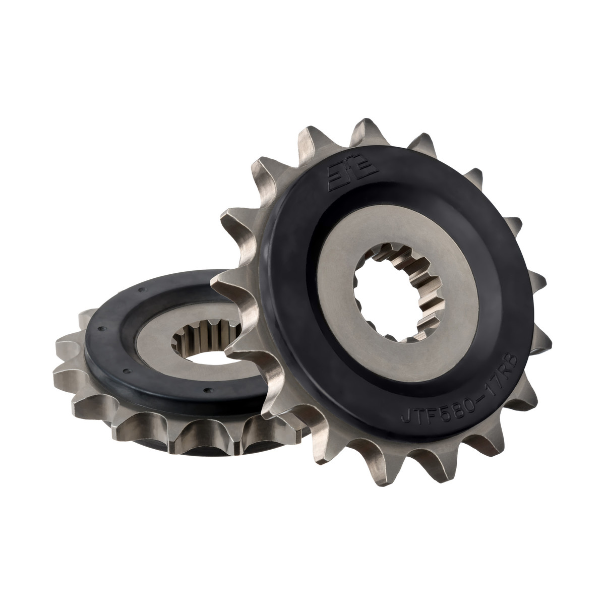 FRONT SPROCKET JTF580.17RB JT, OE Rubber Cushioned image 1