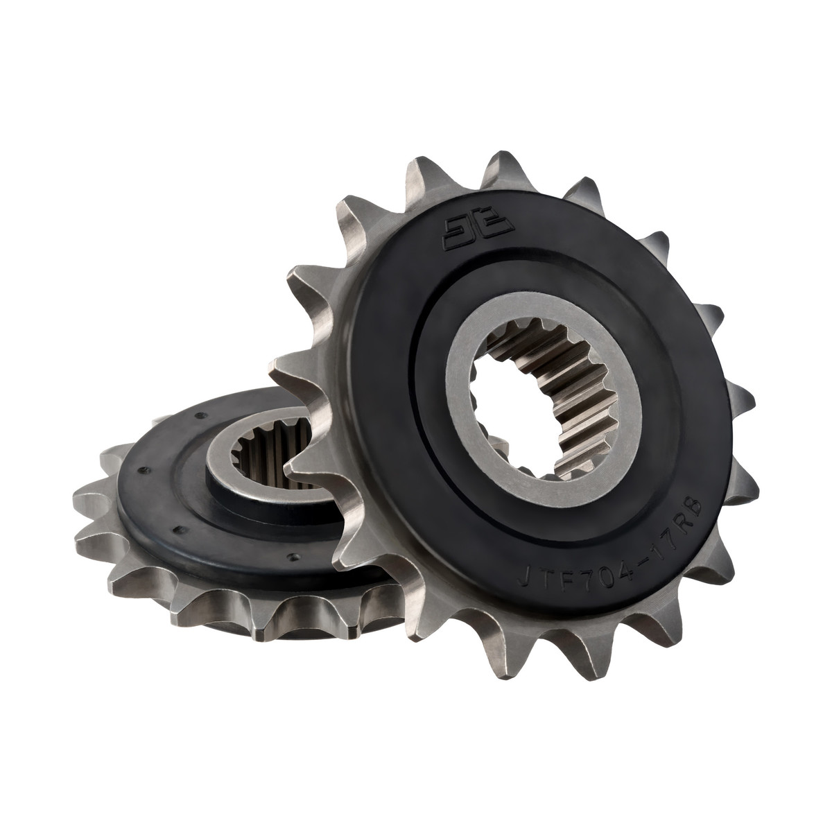 FRONT SPROCKET JTF704.17RB JT, OE Rubber Cushioned image 1