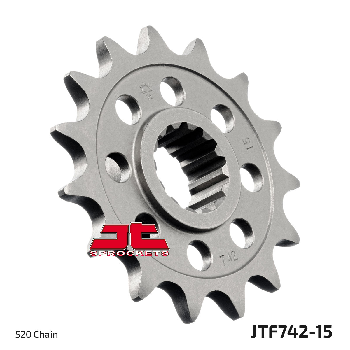 FRONT SPROCKET JTF742.15 JT, 520 Chain Conversion image 1