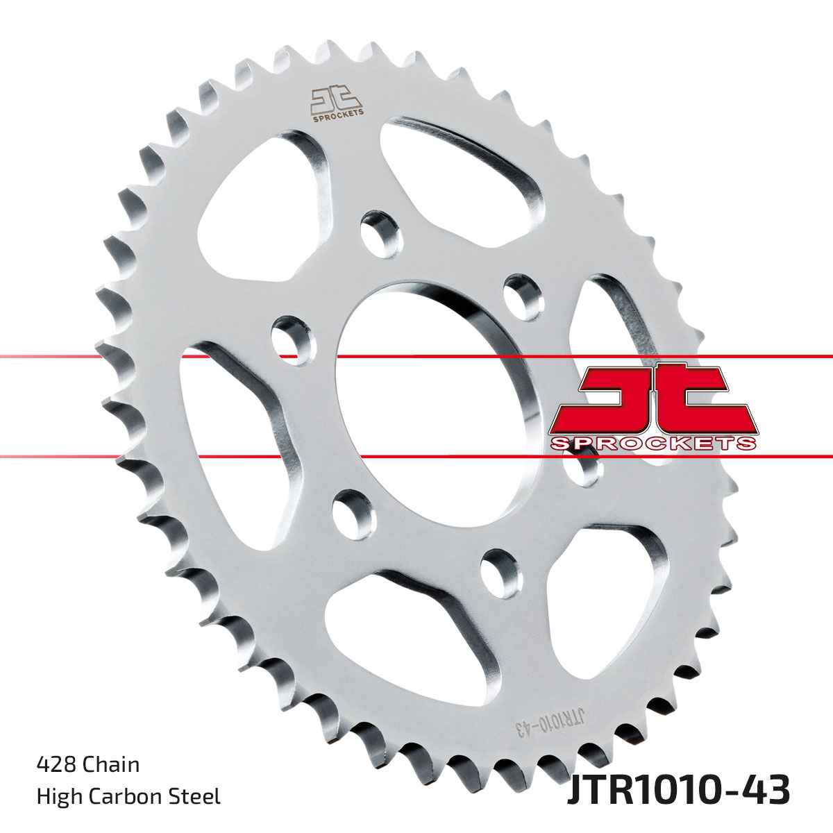 REAR SPROCKET STEEL JTR1010.43 image 1