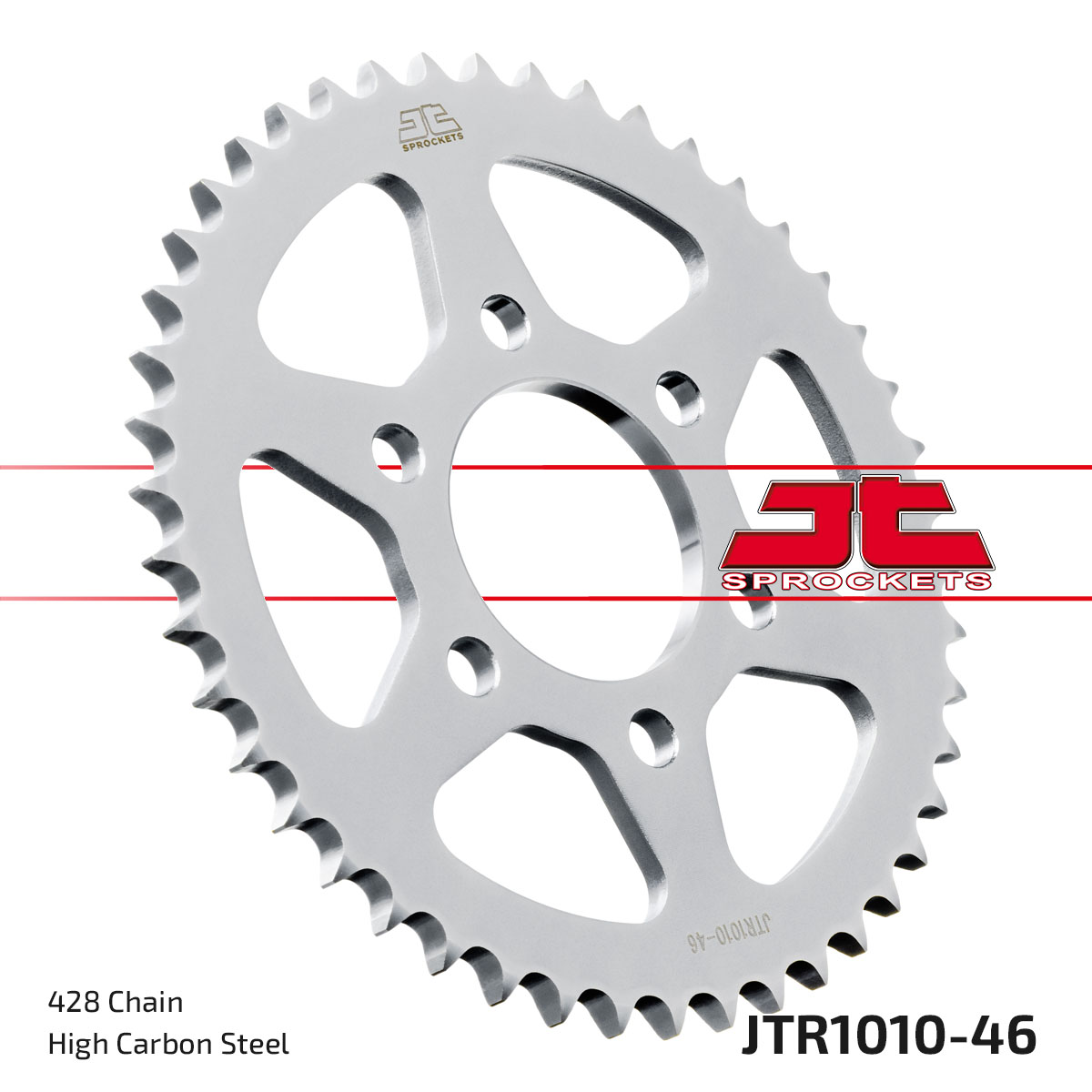 REAR SPROCKET STEEL JTR1010.46 image 1