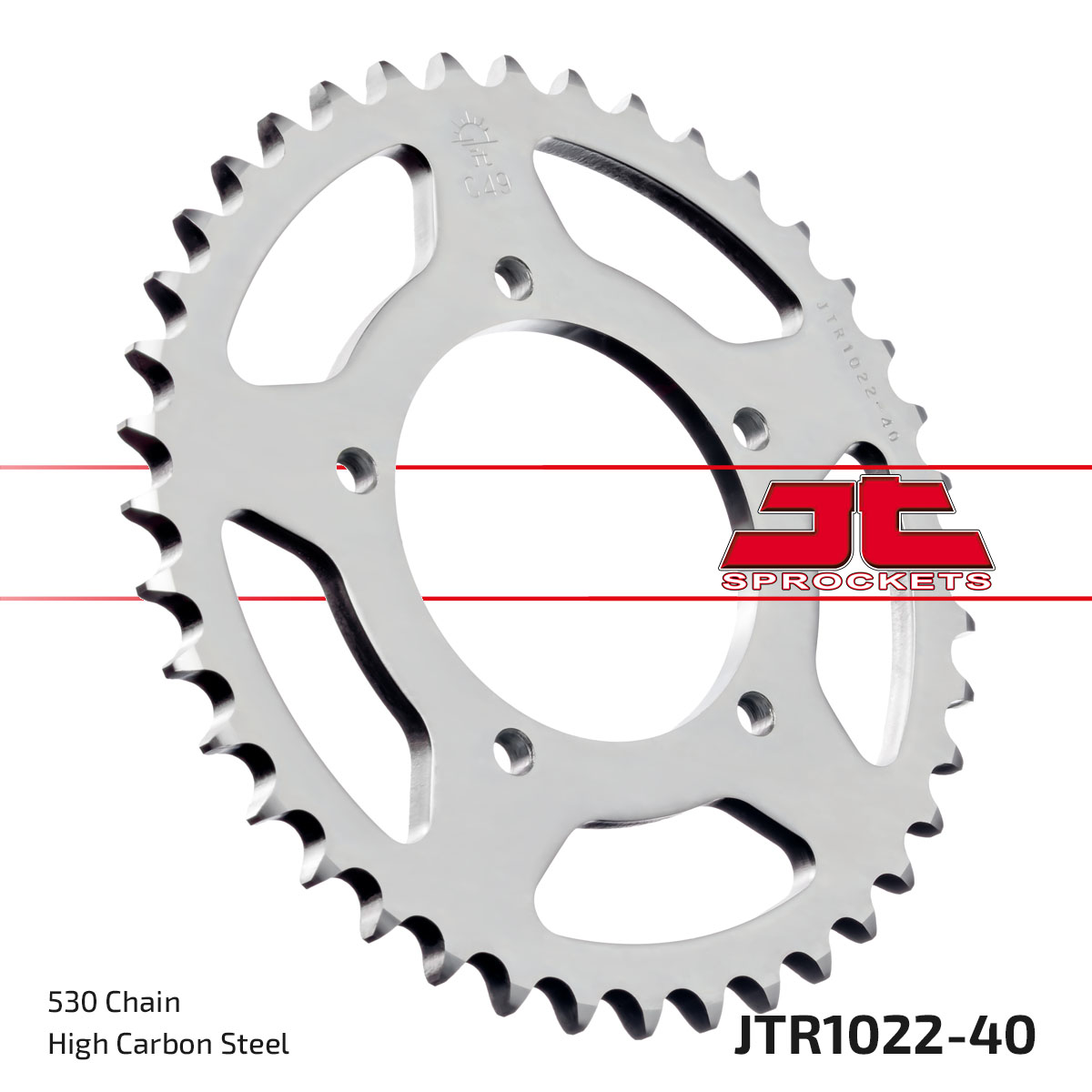 REAR SPROCKET JTR1022.40 JT image 1