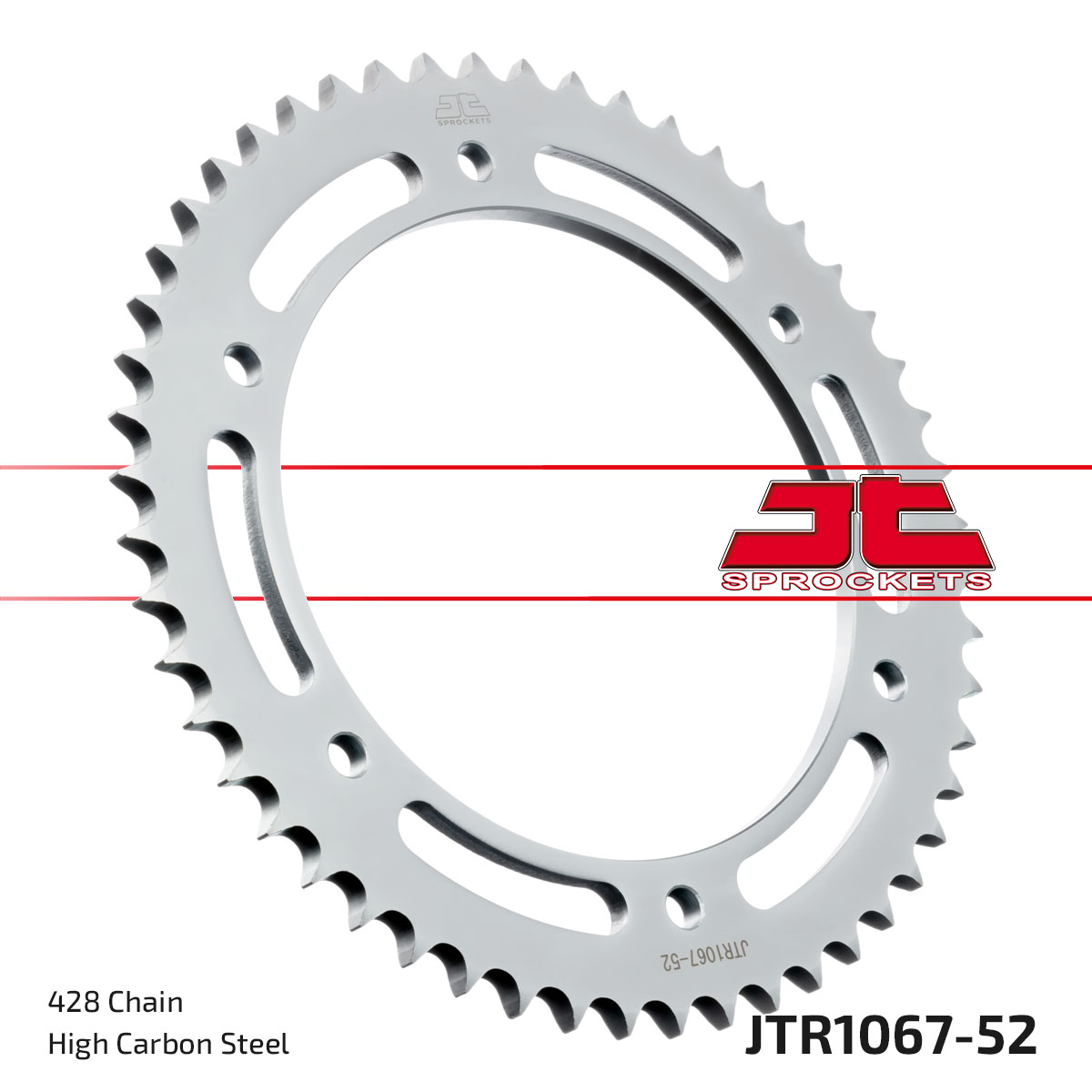 REAR SPROCKET JTR1067.52 JT image 1
