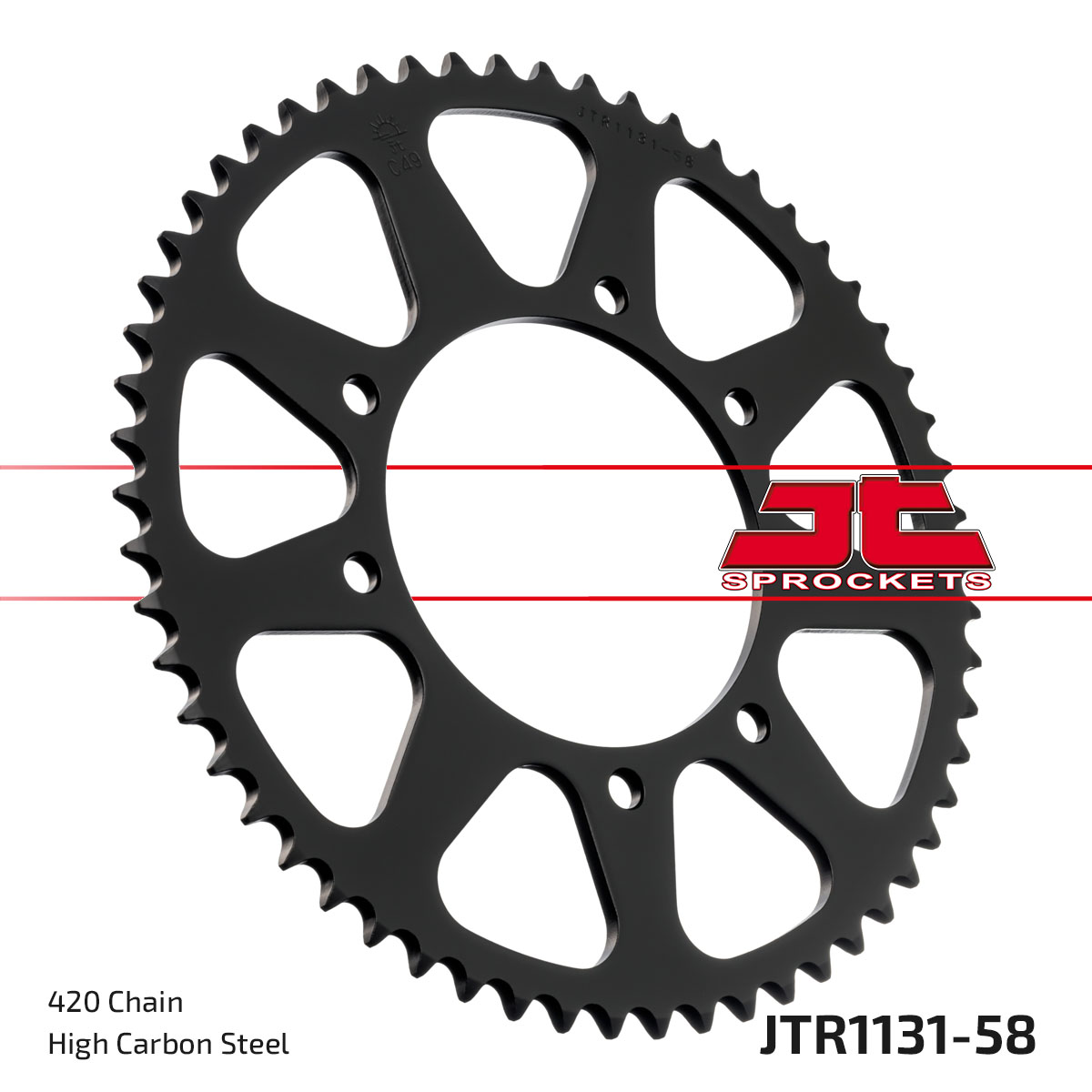 REAR SPROCKET JTR1131.58 JT image 1