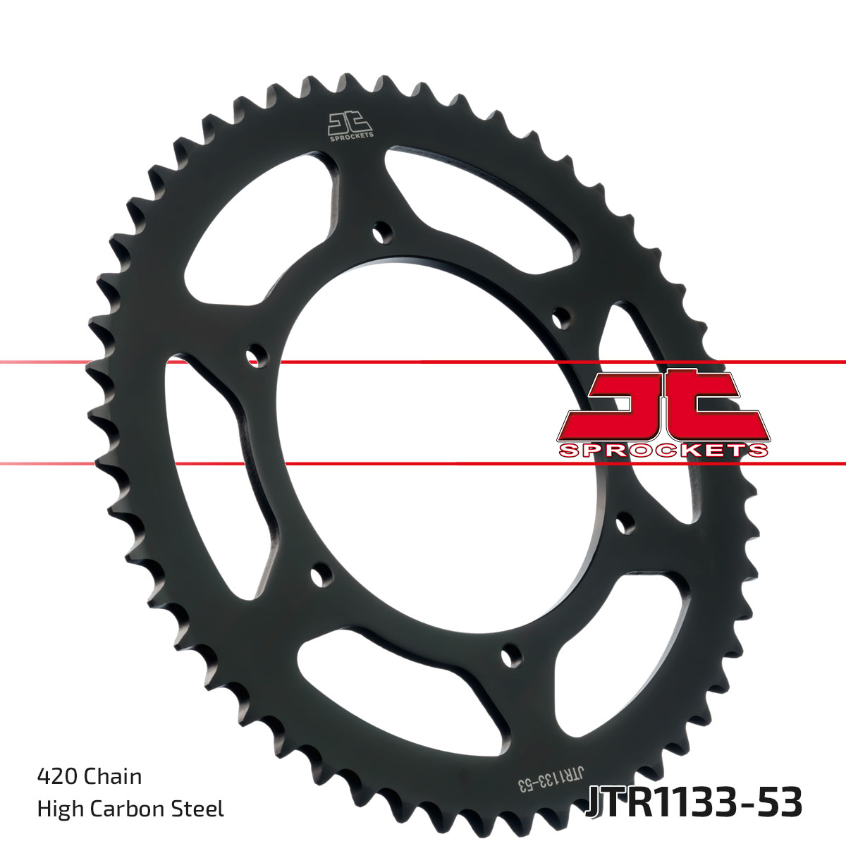 REAR SPROCKET JTR1133.53 JT image 1