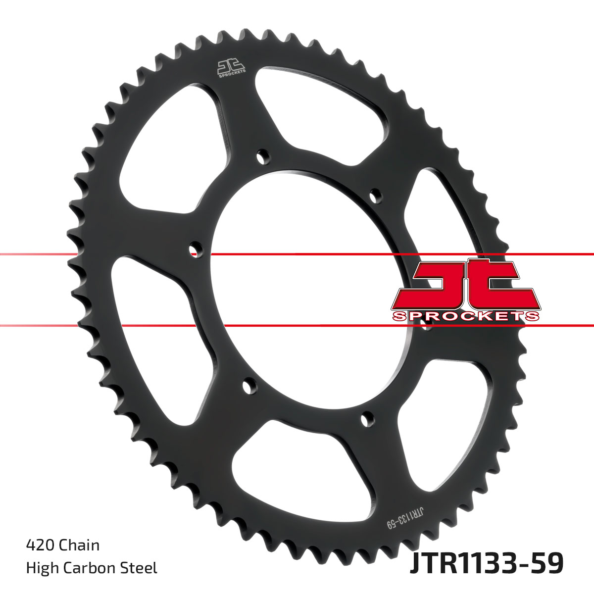 REAR SPROCKET JTR1133.59 JT image 1