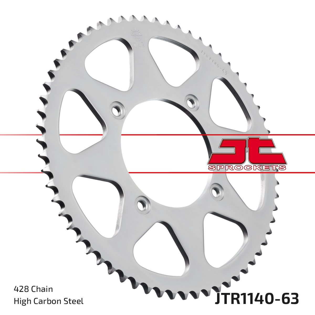 REAR SPROCKET JTR1140.63 JT image 1