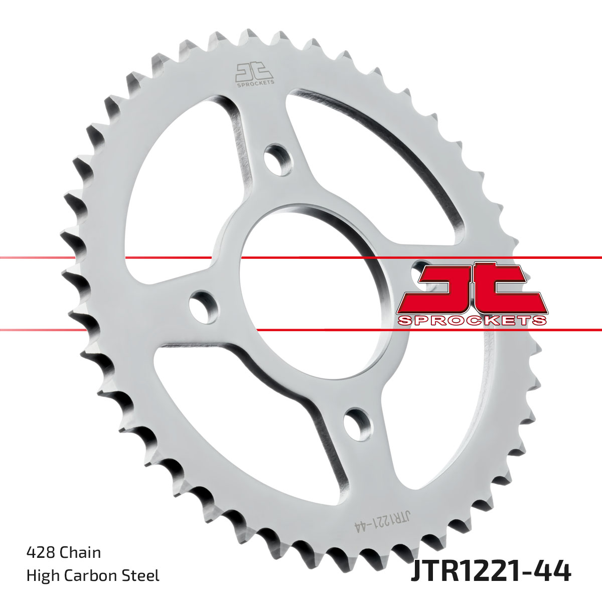 REAR SPROCKET JTR1221.44 STEEL image 1