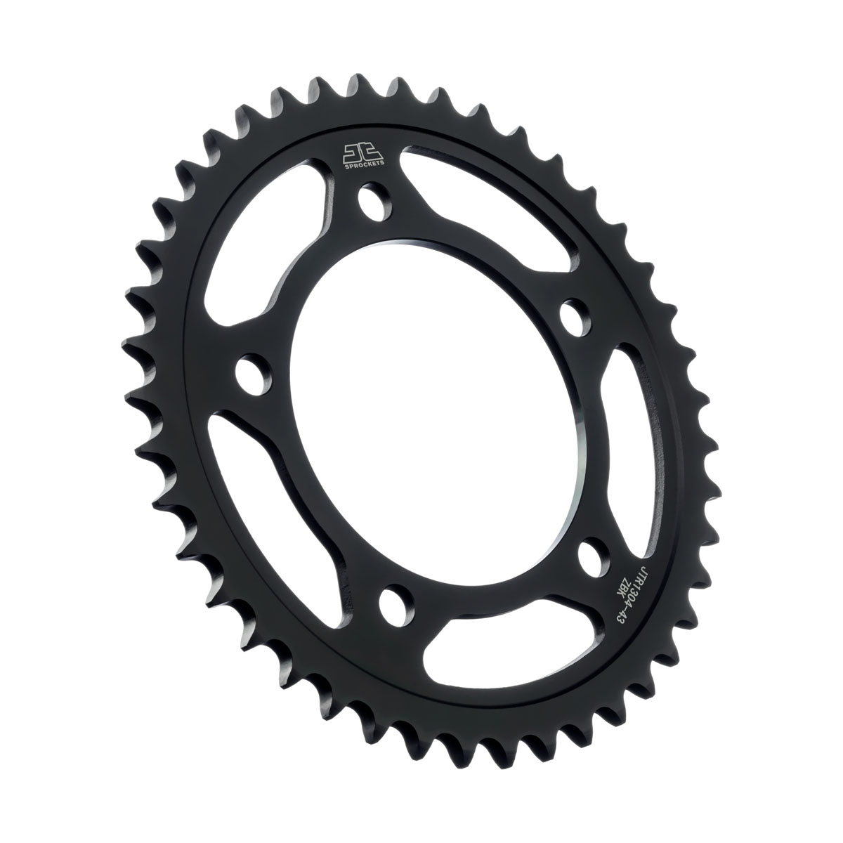 REAR SPROCKET STEEL HARD ZBK, C45 INDUCTIONJTR1304.43ZBK image 1