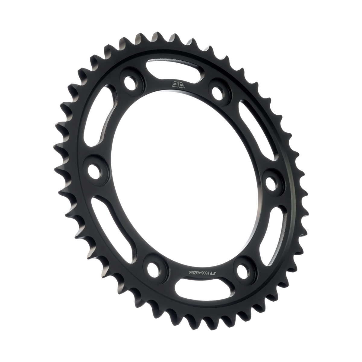 REAR SPROCKET STEEL HARD ZBK, C45 INDUCTIONJTR1306.43ZBK image 1