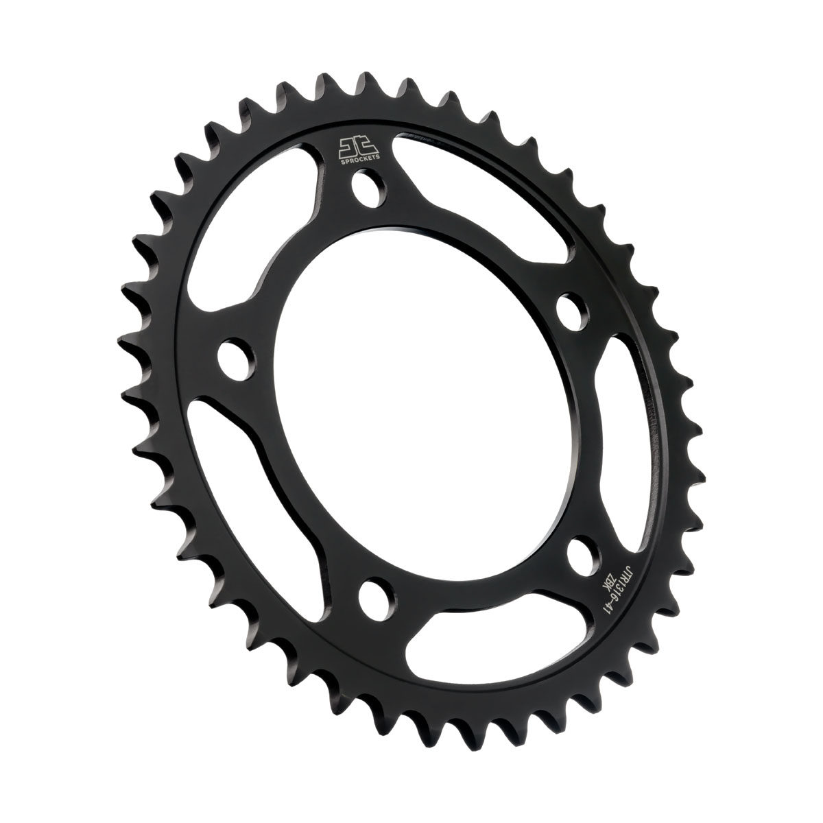 REAR SPROCKET STEEL HARD ZBK, C45 INDUCTIONJTR1316.41ZBK image 1