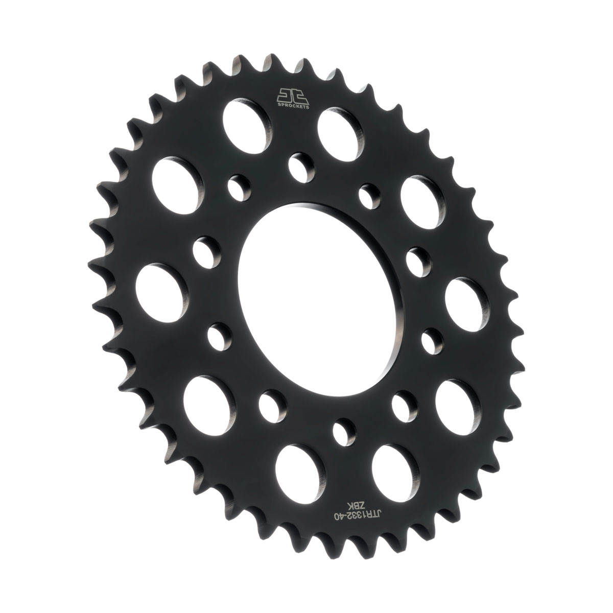 REAR SPROCKET STEEL HARD ZBK, C45 INDUCTIONJTR1332.40ZBK image 1