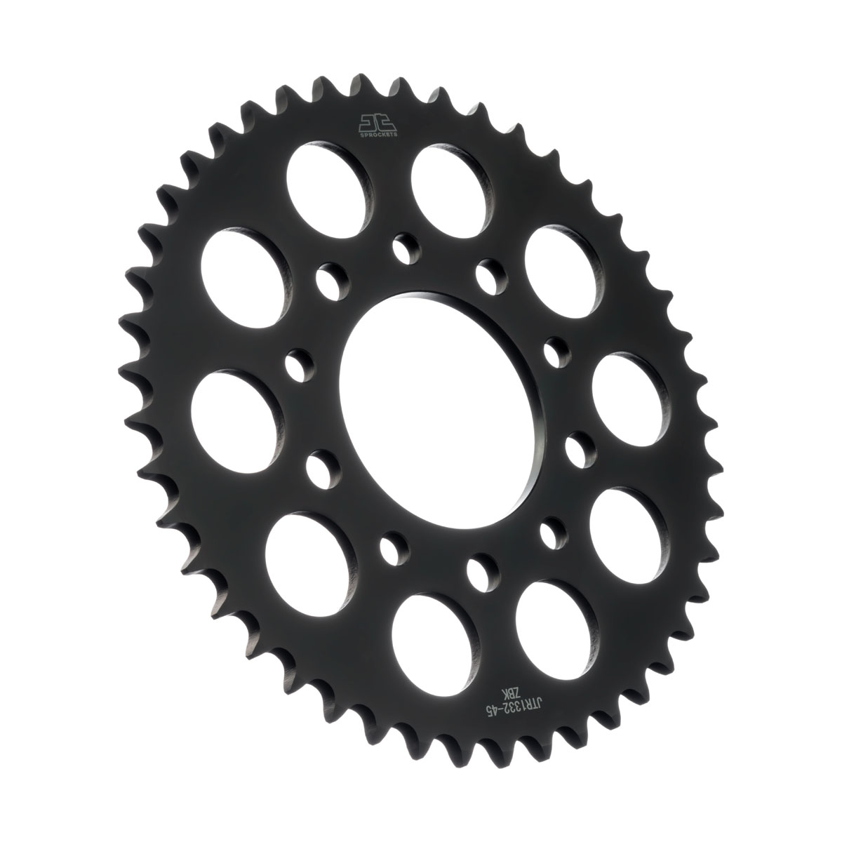 REAR SPROCKET STEEL HARD ZBK, C45 INDUCTIONJTR1332.45ZBK image 1