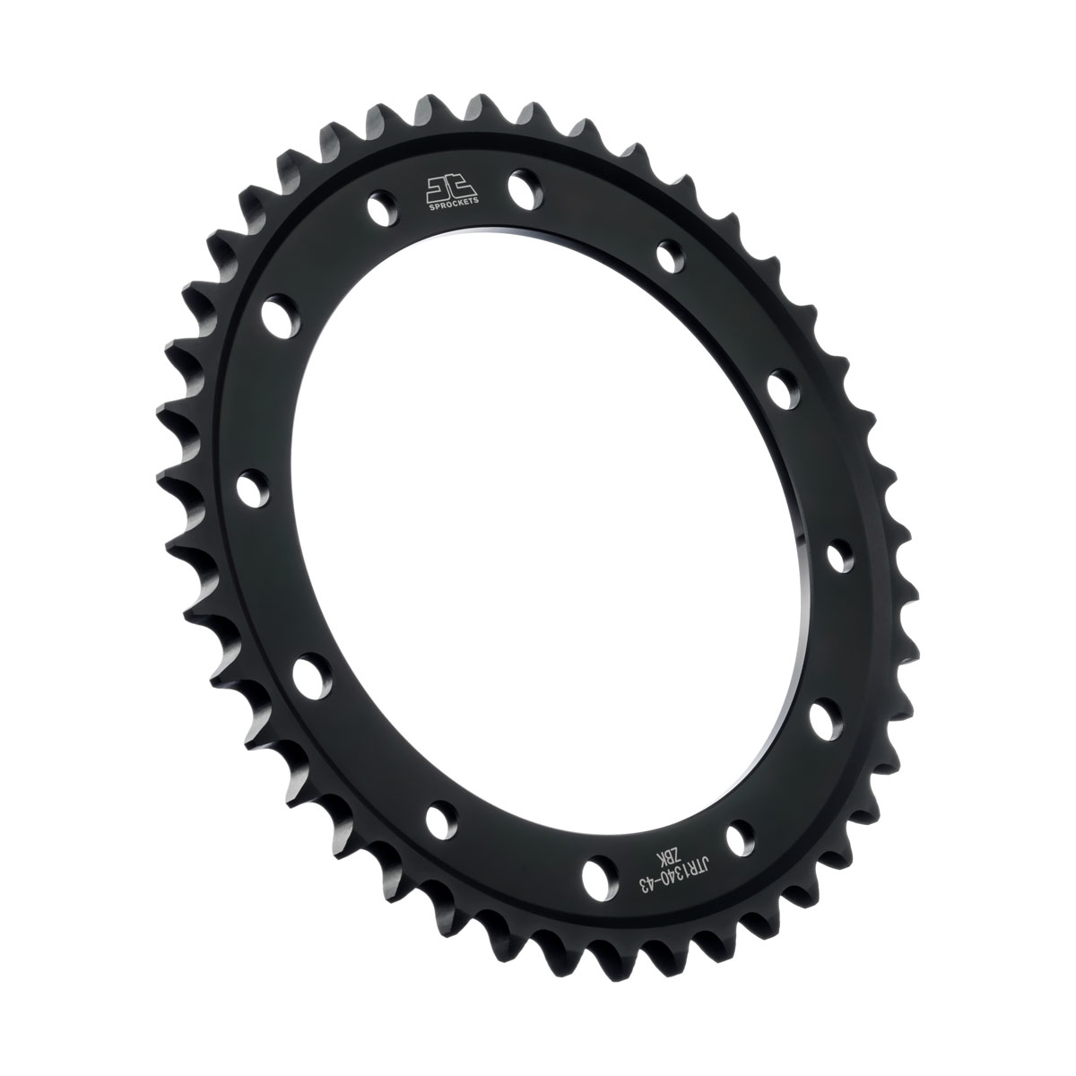 REAR SPROCKET STEEL HARD ZBK, C45 INDUCTIONJTR1340.43ZBK image 1