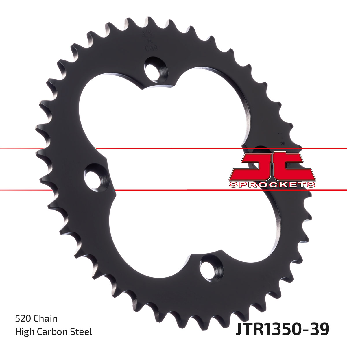 REAR SPROCKET JTR1350.39 STEEL SR600-39, SR1350-39 thumbnail 2