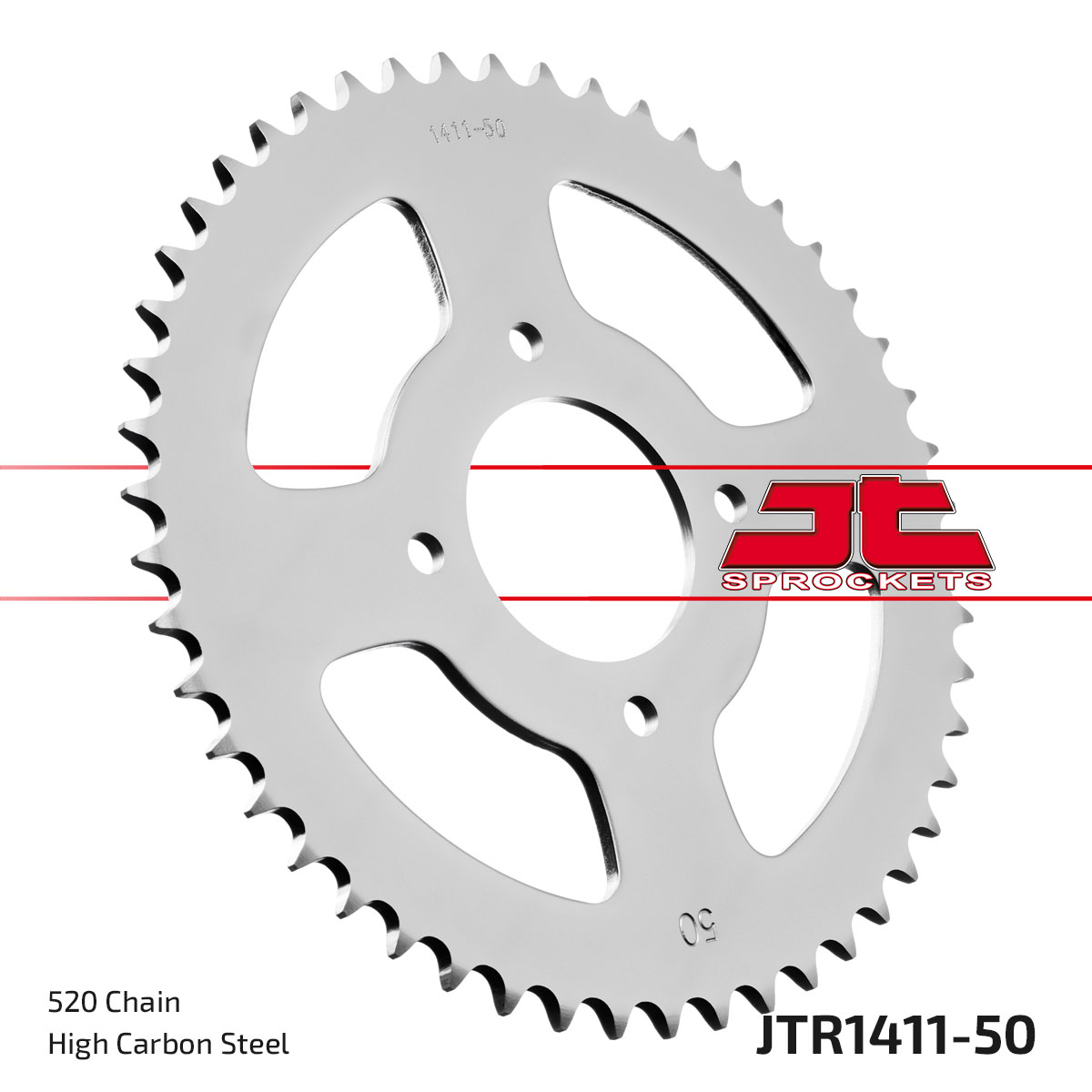 REAR SPROCKET STEEL JTR1411.50 image 1