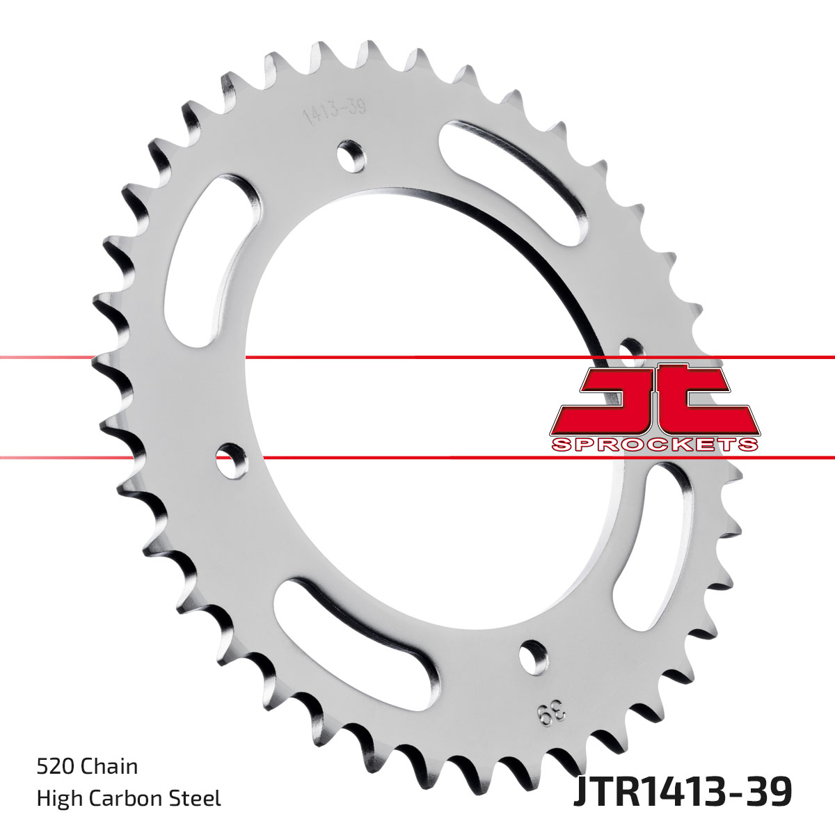 REAR SPROCKET STEEL JTR1413.39 image 1