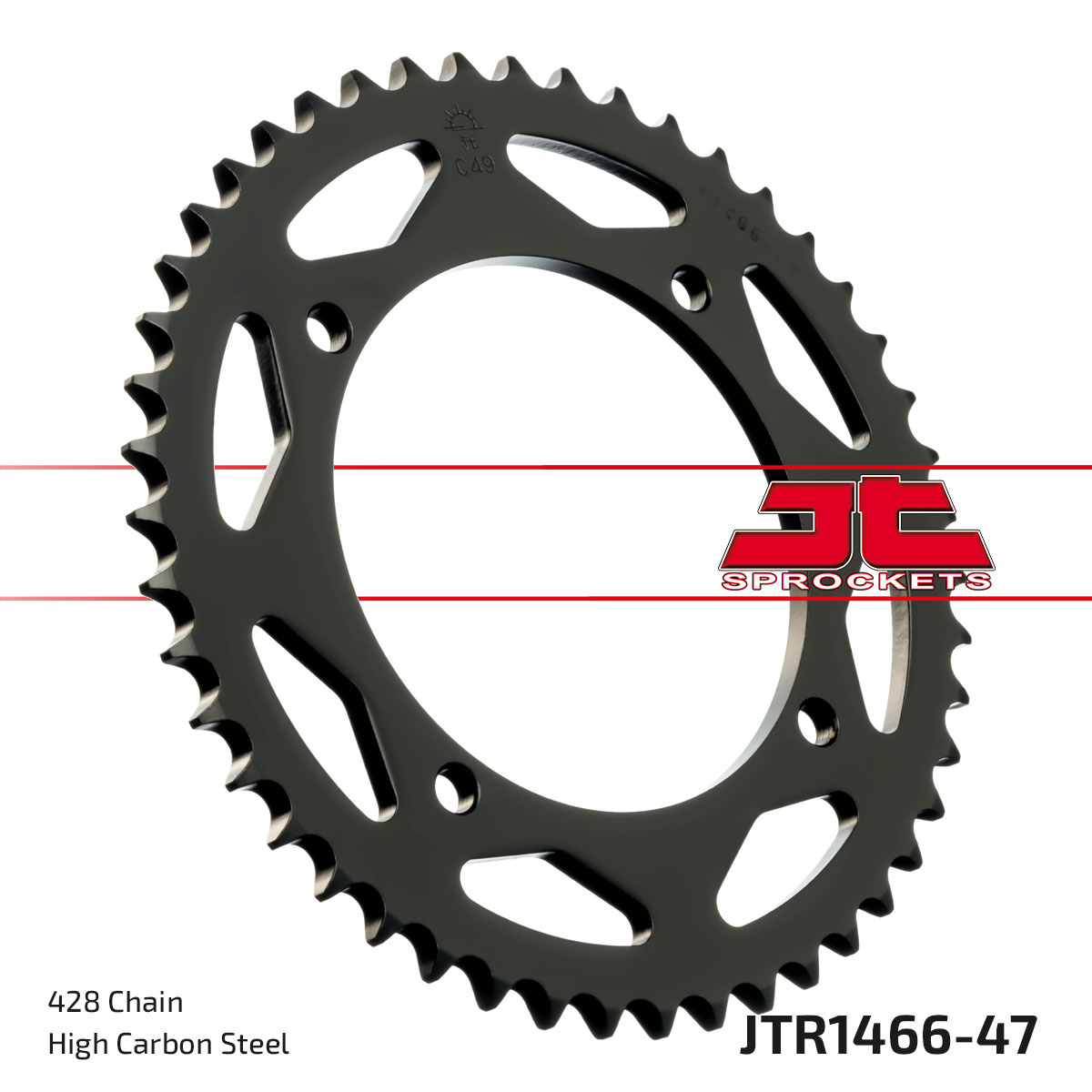 REAR SPROCKET JTR1466.47 JT image 1