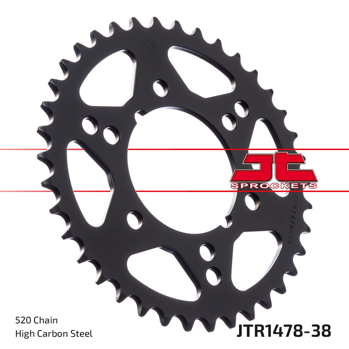 REAR SPROCKET JTR1478.38 JT image 1