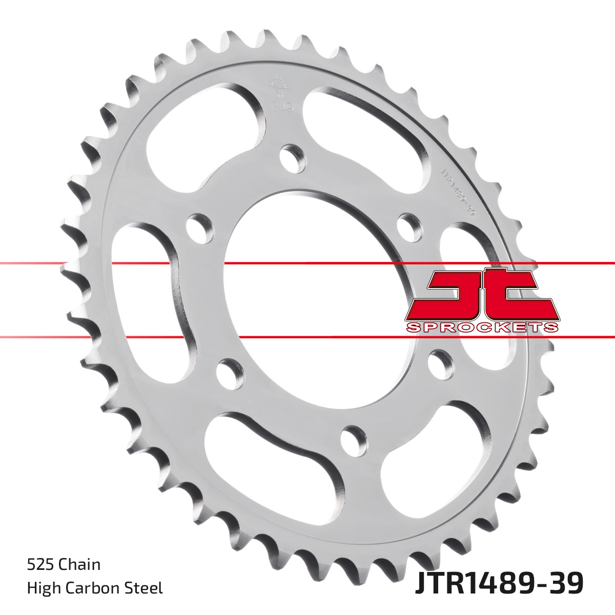 REAR SPROCKET STEEL JTR1489.39 image 1