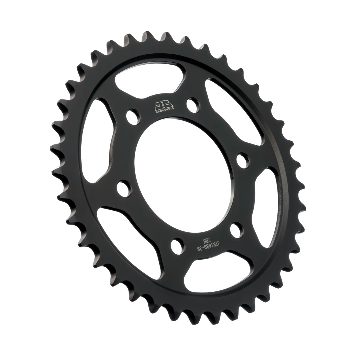 REAR SPROCKET STEEL HARD ZBK, C45 INDUCTIONJTR1489.39ZBK image 1