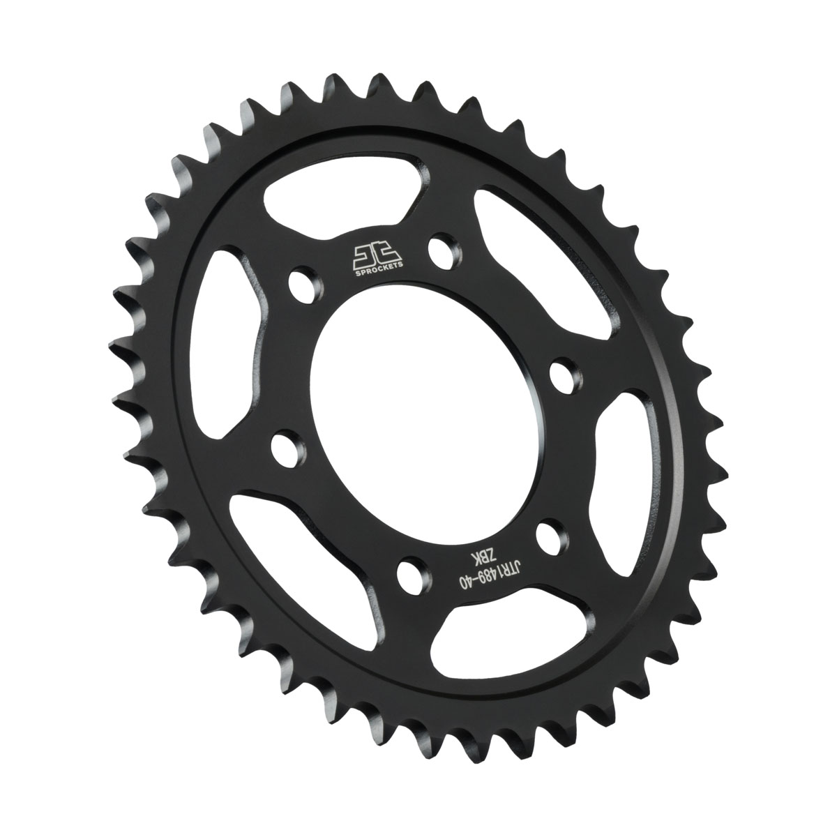REAR SPROCKET STEEL HARD ZBK, C45 INDUCTIONJTR1489.40ZBK image 1