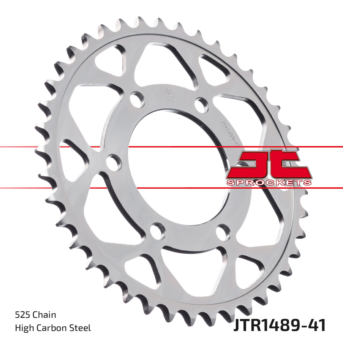 REAR SPROCKET STEEL JTR1489.41 image 1