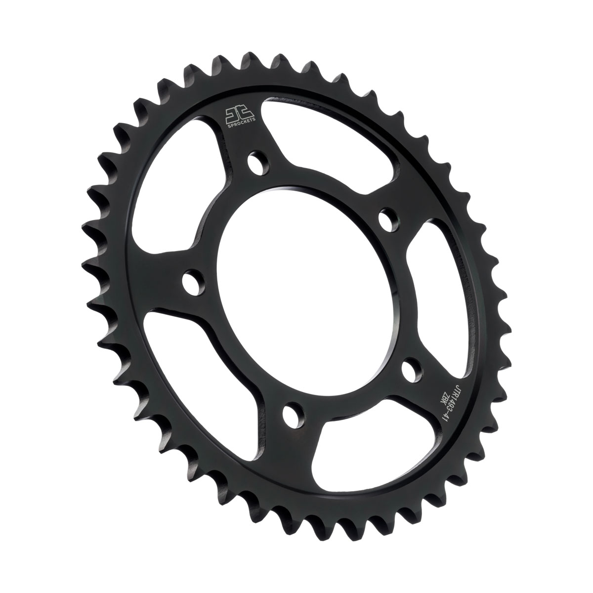 REAR SPROCKET STEEL HARD ZBK, C45 INDUCTION JTR1493.41ZBK image 1