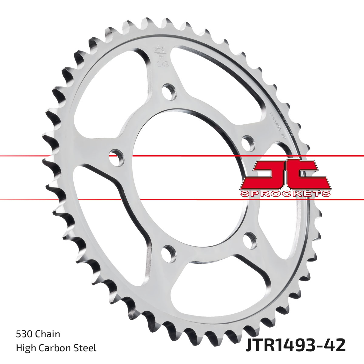 REAR SPROCKET JTR1493.42 JT image 1