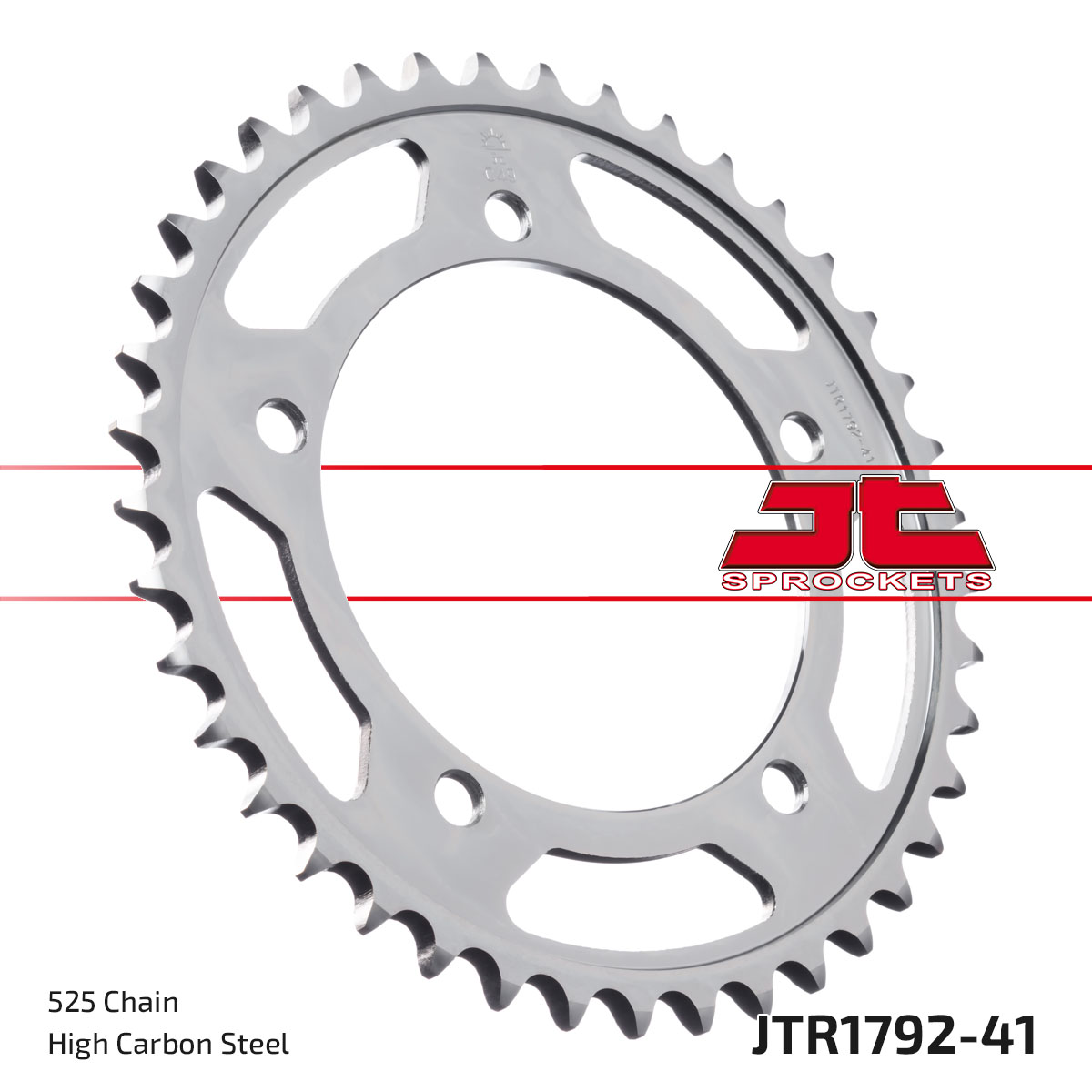 REAR SPROCKET STEEL JTR1792.41 image 1