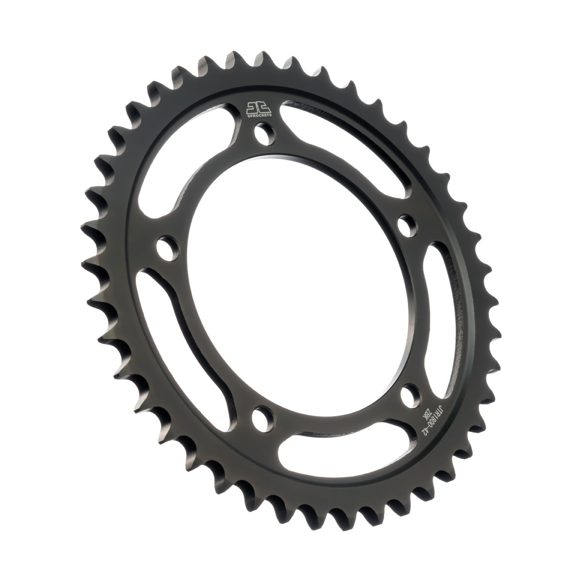 REAR SPROCKET STEEL HARD ZBK, C45 INDUCTIONJTR1800.42ZBK image 1