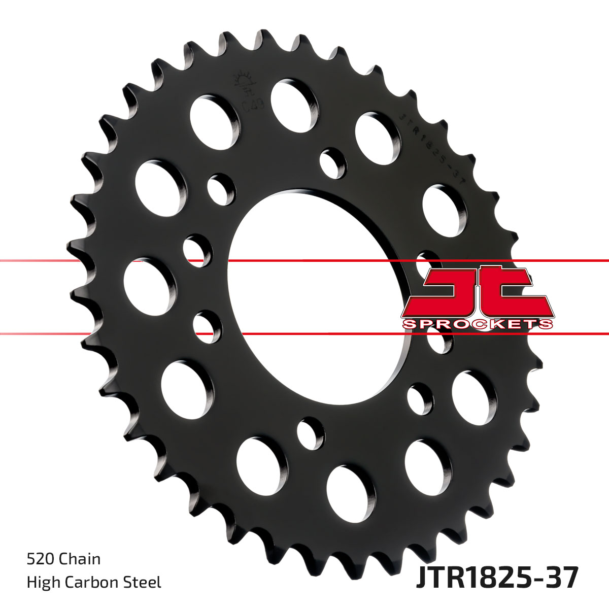 REAR SPROCKET JTR1825.37 STEEL image 1