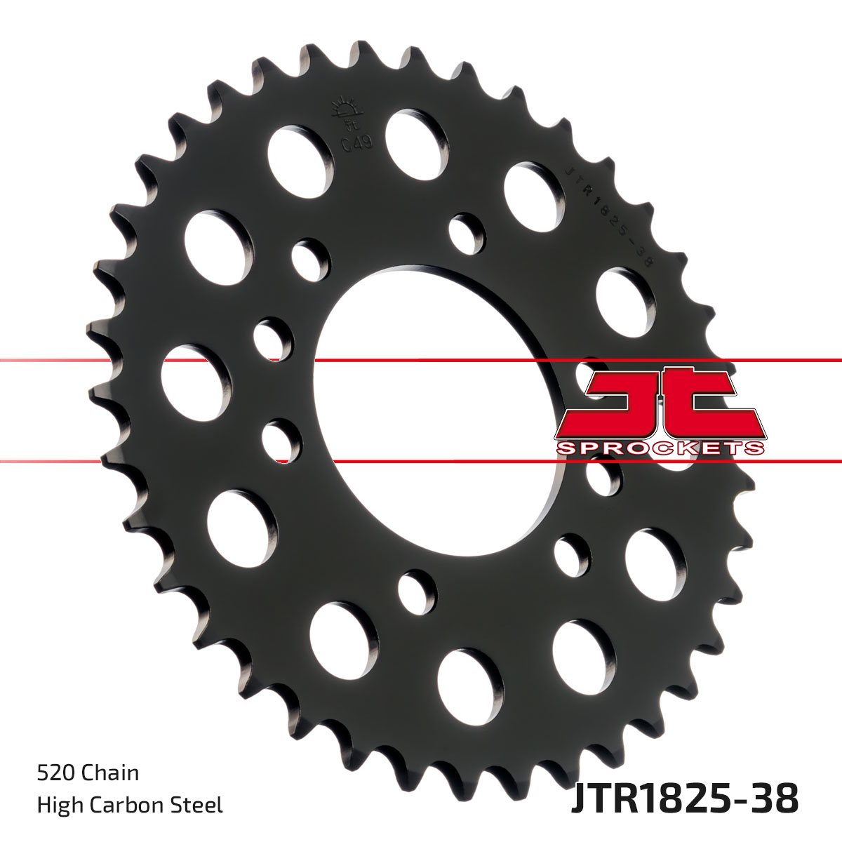 REAR SPROCKET JTR1825.38 STEEL image 1