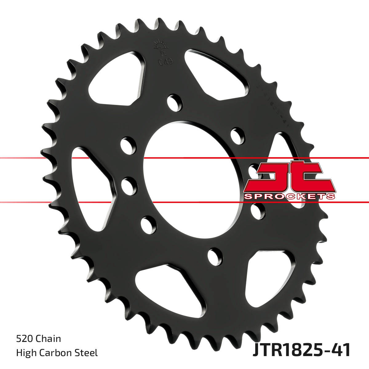 REAR SPROCKET JTR1825.41 STEEL image 1