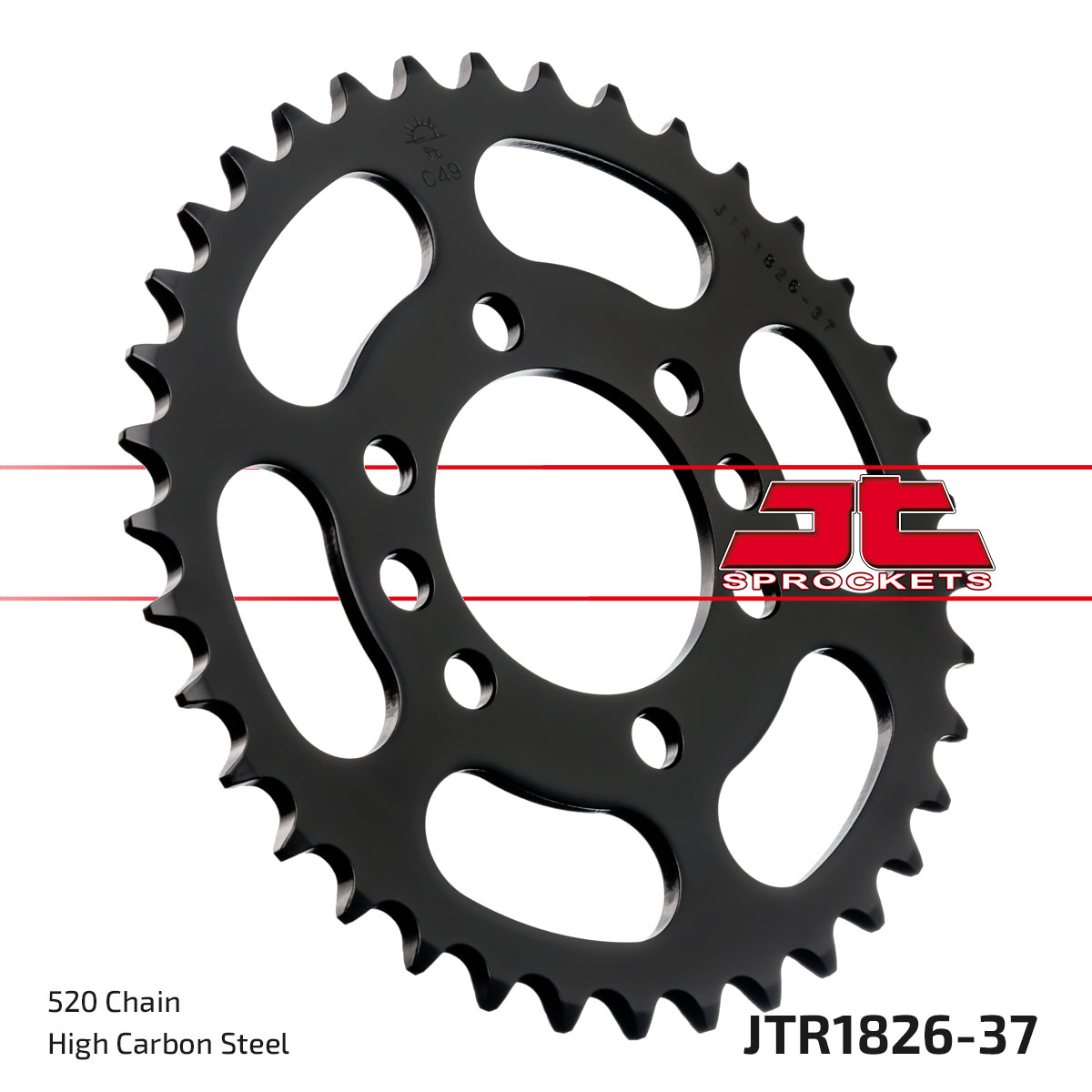 REAR SPROCKET JTR1826.37 JT SR1826-37 image 1