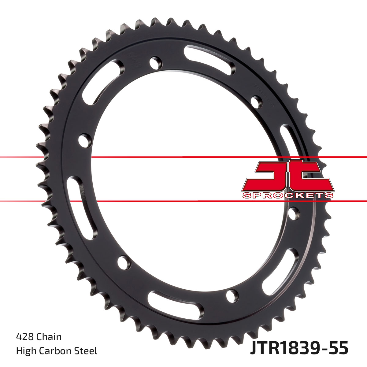 REAR SPROCKET JTR1839.55 JT image 1